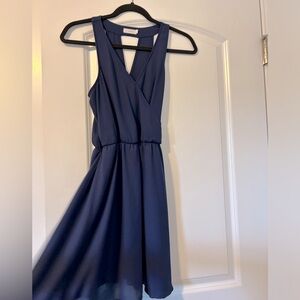 Navy blue dress